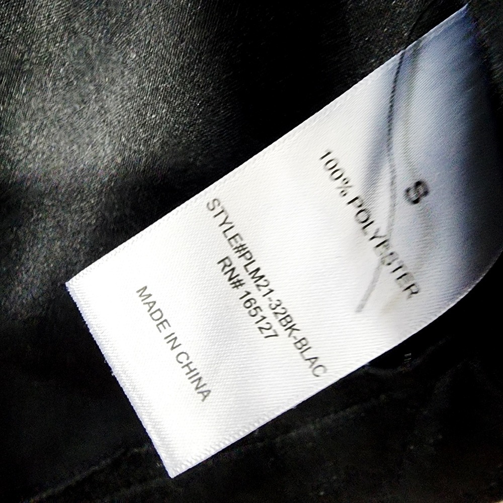 Alya Faux Suede Moto Jacket Small Polyester Black - Picture 7 of 9